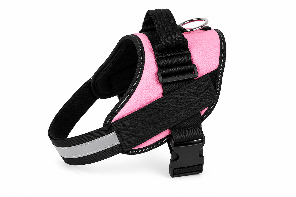 SafeFit™ Reflective Dog Harness & Leash Set