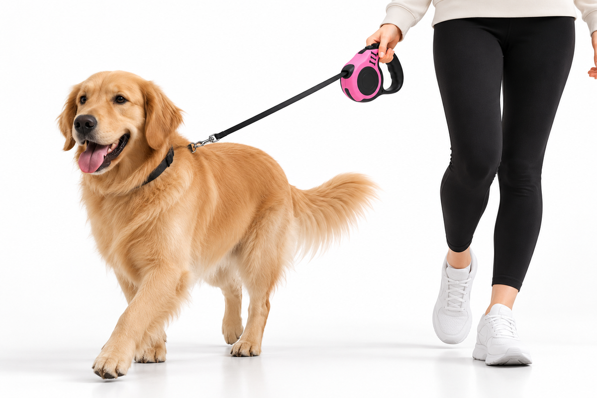 FlexiGo™ Retractable Dog Leash