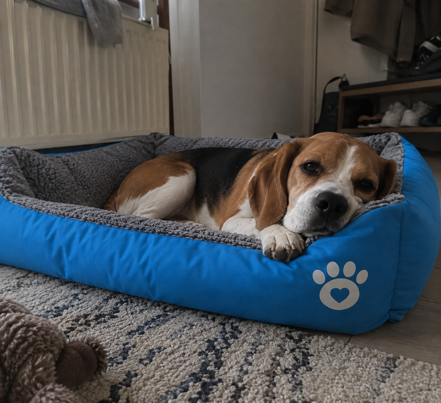 My dog is quite picky about where he sleeps, so I wasn’t sure how he would react. He climbed in on the first day and has been using it every night since.