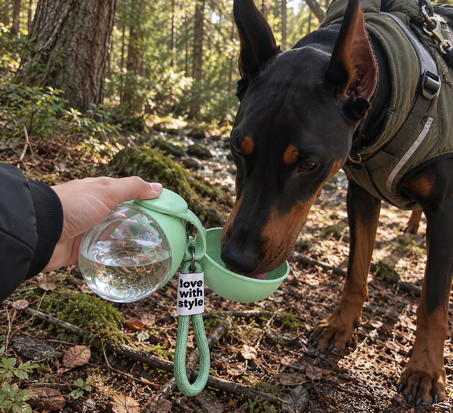 The little bowl makes drinking on the go so much easier. It’s become one of the things I always pack for my dog.