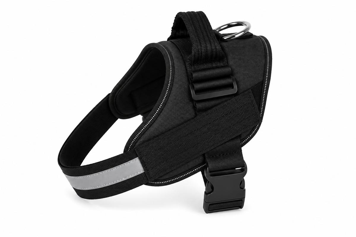 SafeFit™ Reflective Dog Harness & Leash Set