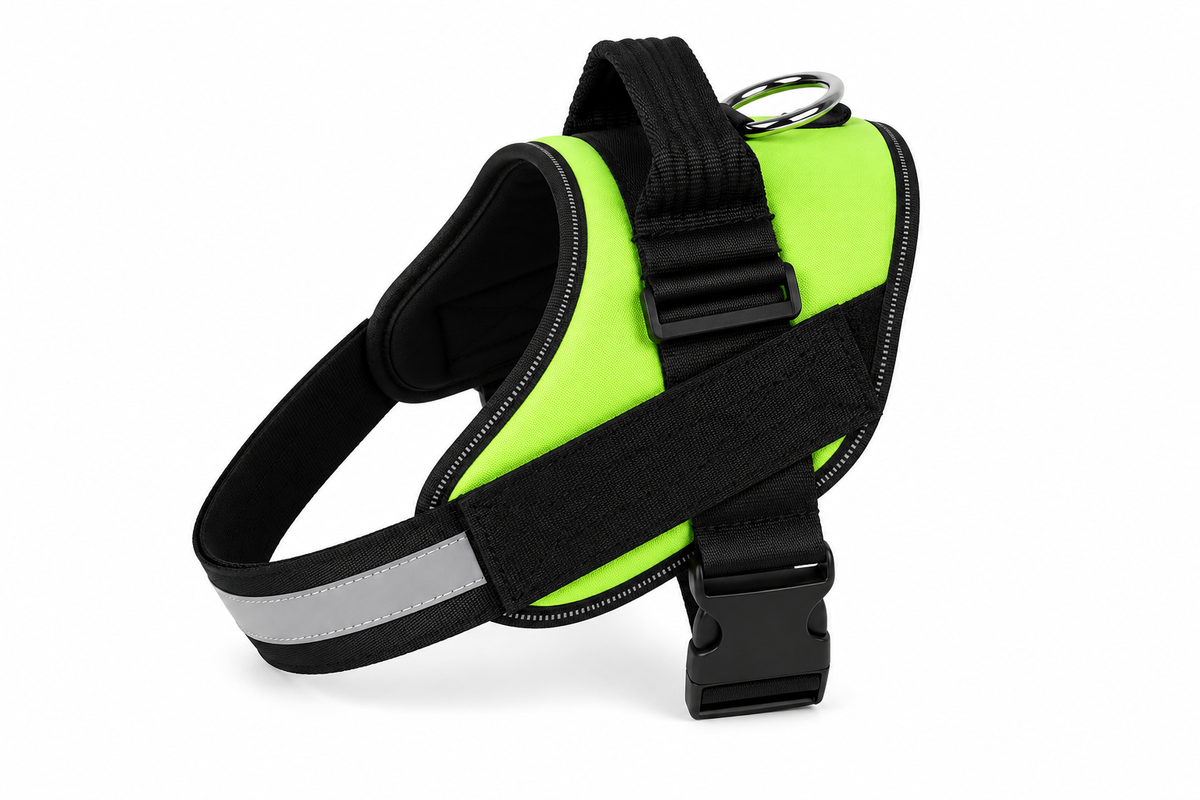 SafeFit™ Reflective Dog Harness & Leash Set